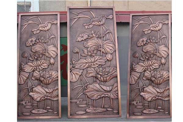 荷葉浮雕 荷葉浮雕