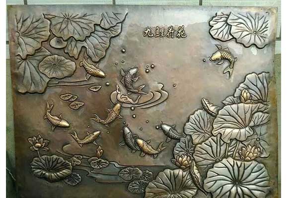 荷葉浮雕 荷葉浮雕